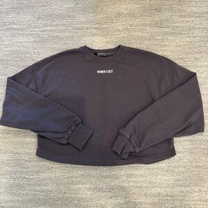 WOMEN’S BEST CROPPED SWEATSHIRT